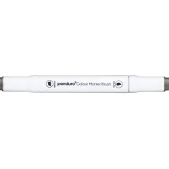 Panduro Colour Marker Brush, penselspets & snedskuren spets – Warm grey 7 WG7