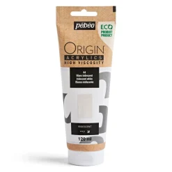 Pebeo Origin Acrylics akrylfärg 120 ml Iridescent white 44