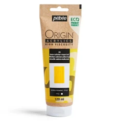 Pebeo Origin Acrylics akrylfärg 120 ml Medium cadmium yellow hue 03