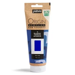 Pebeo Origin Acrylics akrylfärg 120 ml Cobalt blue hue 18