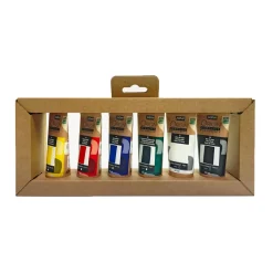 Pebeo Origin Acrylics Primary 6-pack, 6×60 ml primärfärger