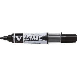 Pilot V-Board Master svart – whiteboardpenna med rund spets