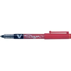 Pilot V-sign Pen röd