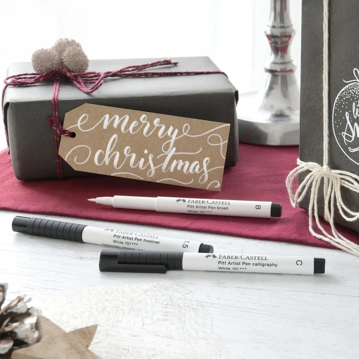 PITT artist pen C 101 White