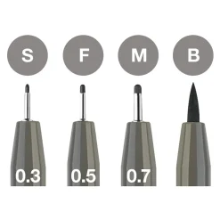 PITT artist pen M Warm grey IV