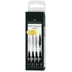 PITT artist pen set Black