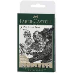 PITT artist pen set 8-pack – India ink