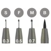 PITT artist pen S Warm grey IV