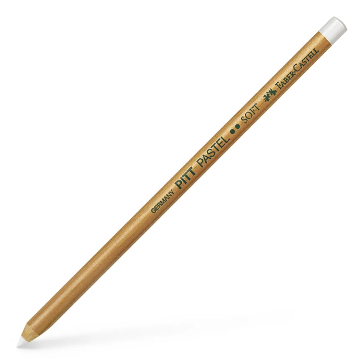 Pitt pastellpenna vit soft