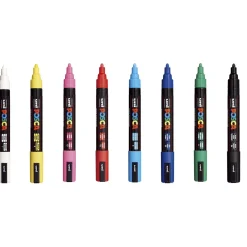 Posca PC-5M Basic Colours 8-pack