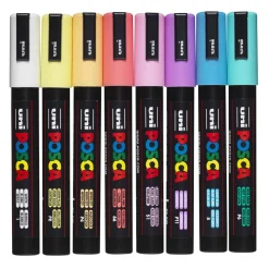 Posca PC-5M Soft colors 8-p