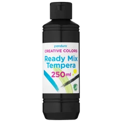 Ready Mix tempera 250ml svart