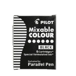 Refill Parallel Pen svart 6 st
