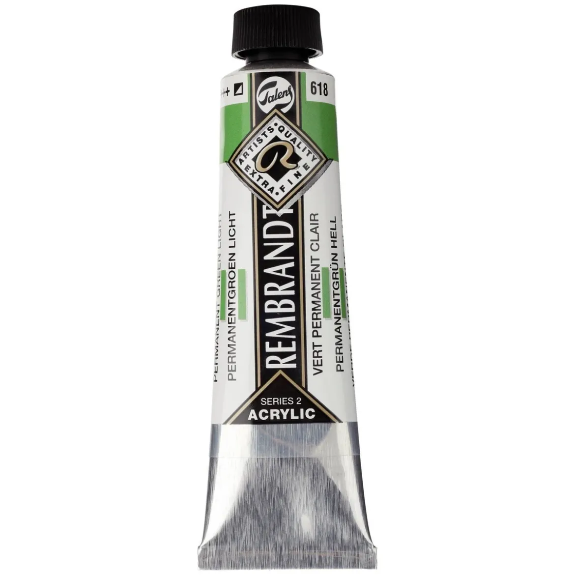 Rembrandt akrylfärg 40 ml Permanent Green Light - 618