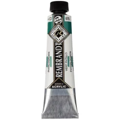 Rembrandt akrylfärg 40 ml Phthalo Green - 675