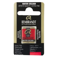 Rembrandt akvarellfärg halvkopp – Quinacridone 364