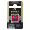 Rembrandt akvarellfärg halvkopp – Quinacridone Rose 366