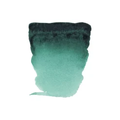 Rembrandt akvarellfärg halvkopp – Phthalo Green 675