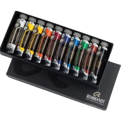 Rembrandt oljefärg basic set 10x15 ml