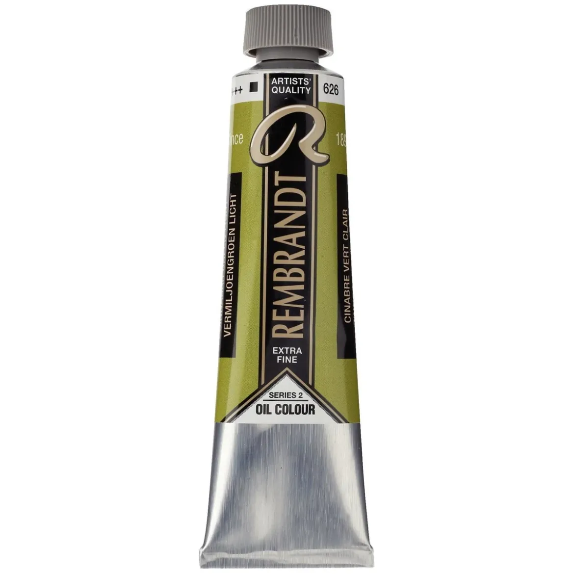 Rembrandt oljefärg 40 ml Cinnabar Green Light - 626