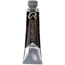 Rembrandt oljefärg 40 ml Oxide Black - 735