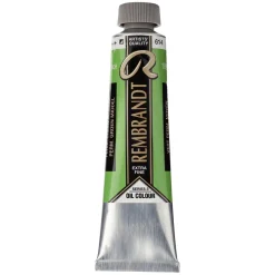 Rembrandt oljefärg 40 ml Permanent Green Medium - 614