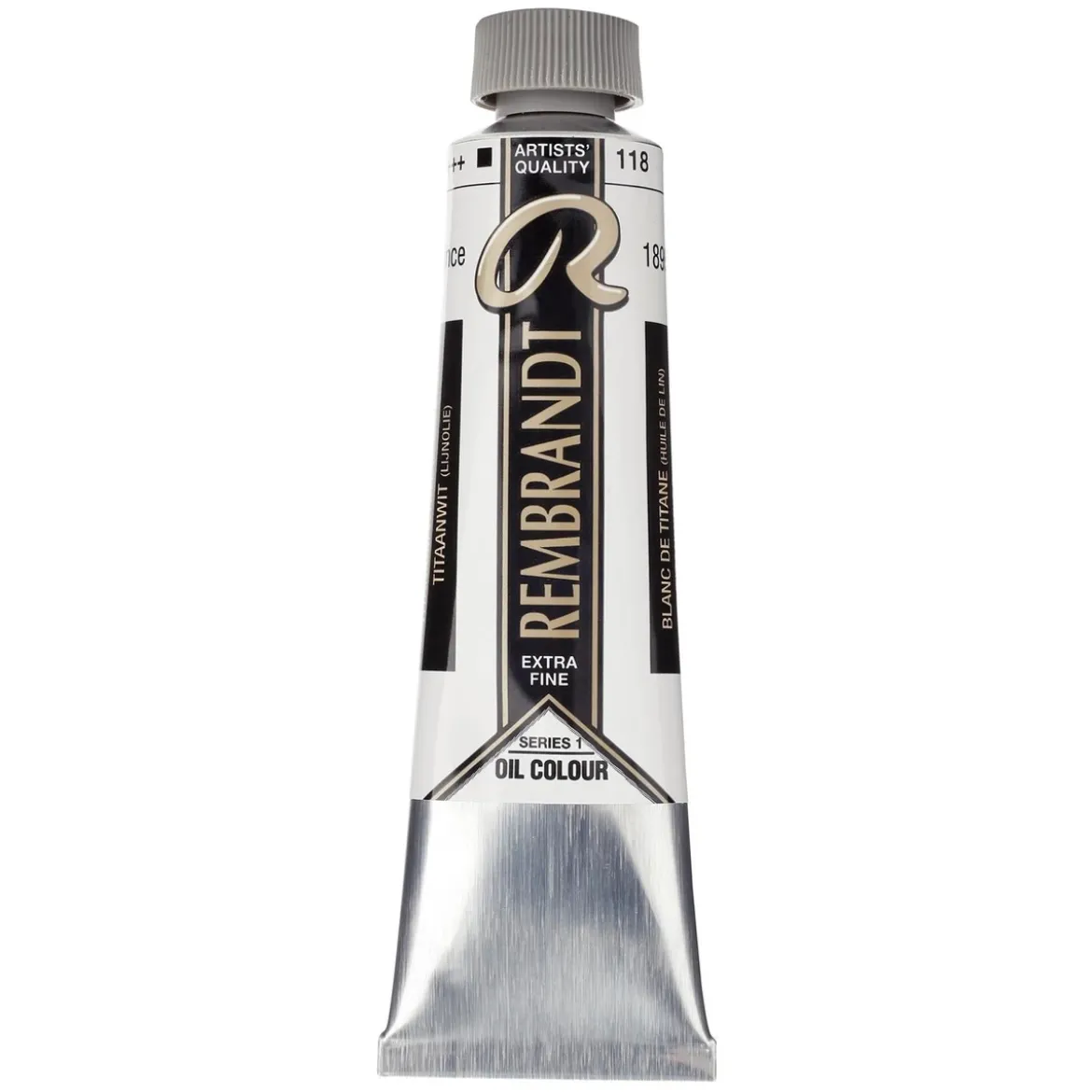 Rembrandt oljefärg 40 ml Titanium White (Linseed oil) - 118