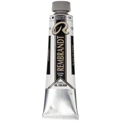 Rembrandt oljefärg 40 ml Titanium White (Safflower Oil) - 105