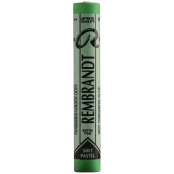 Rembrandt Soft Pastel Permanent Green Light5