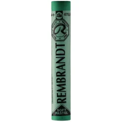 Rembrandt Soft Pastel Phthalo Green 5