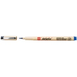Sakura Pigma Brush Blå – blå penselspets