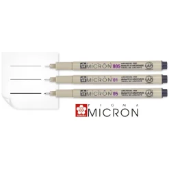 Sakura Pigma Micron 005 Purple – lila fineliner 0,2 mm