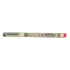 Sakura Pigma Micron 005 Red – röd fineliner 0,2 mm
