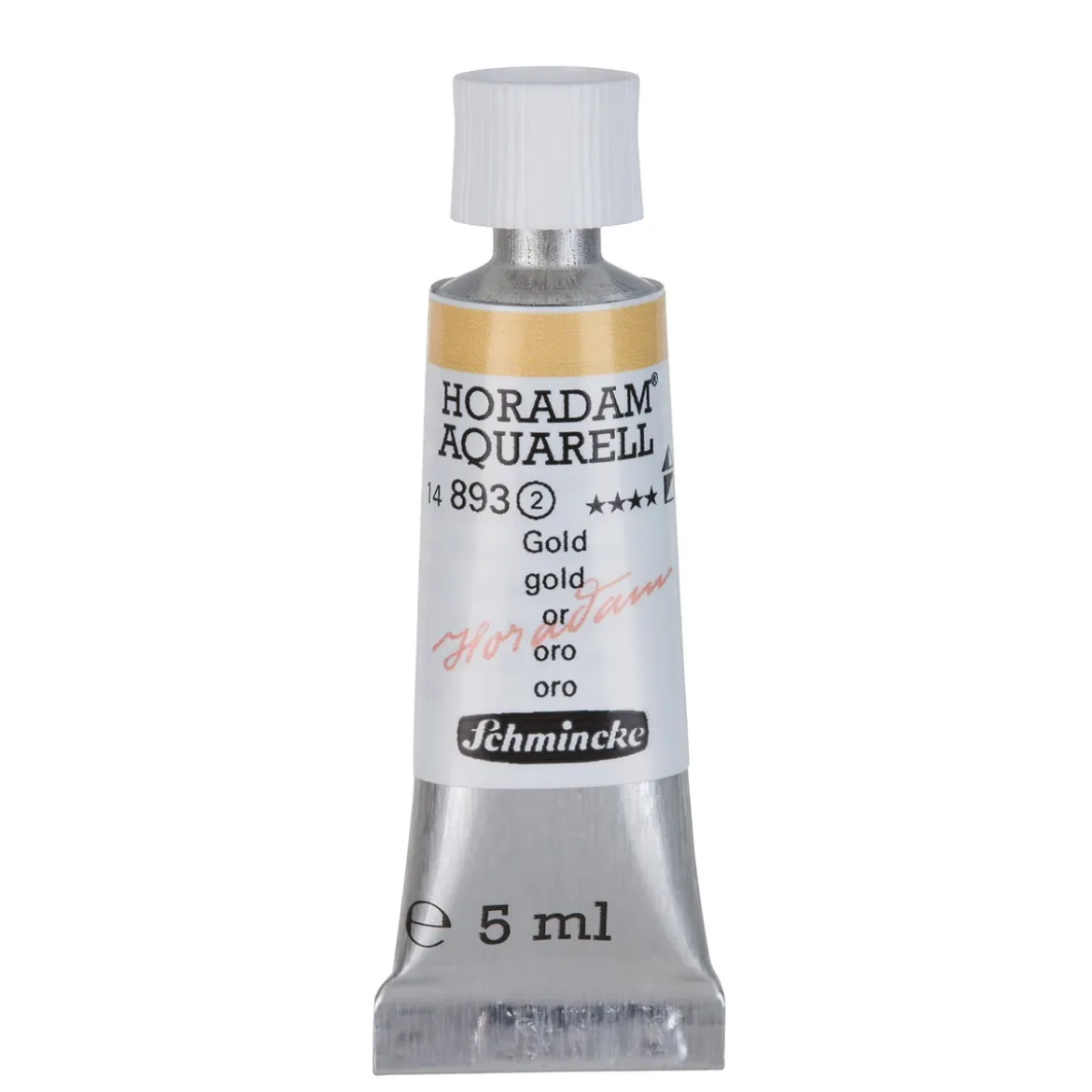 Schmincke Horadam akvarellfärg 5 ml – Gold 893