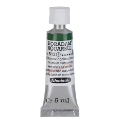 Schmincke Horadam akvarellfärg 5 ml – Chromium oxide green 512