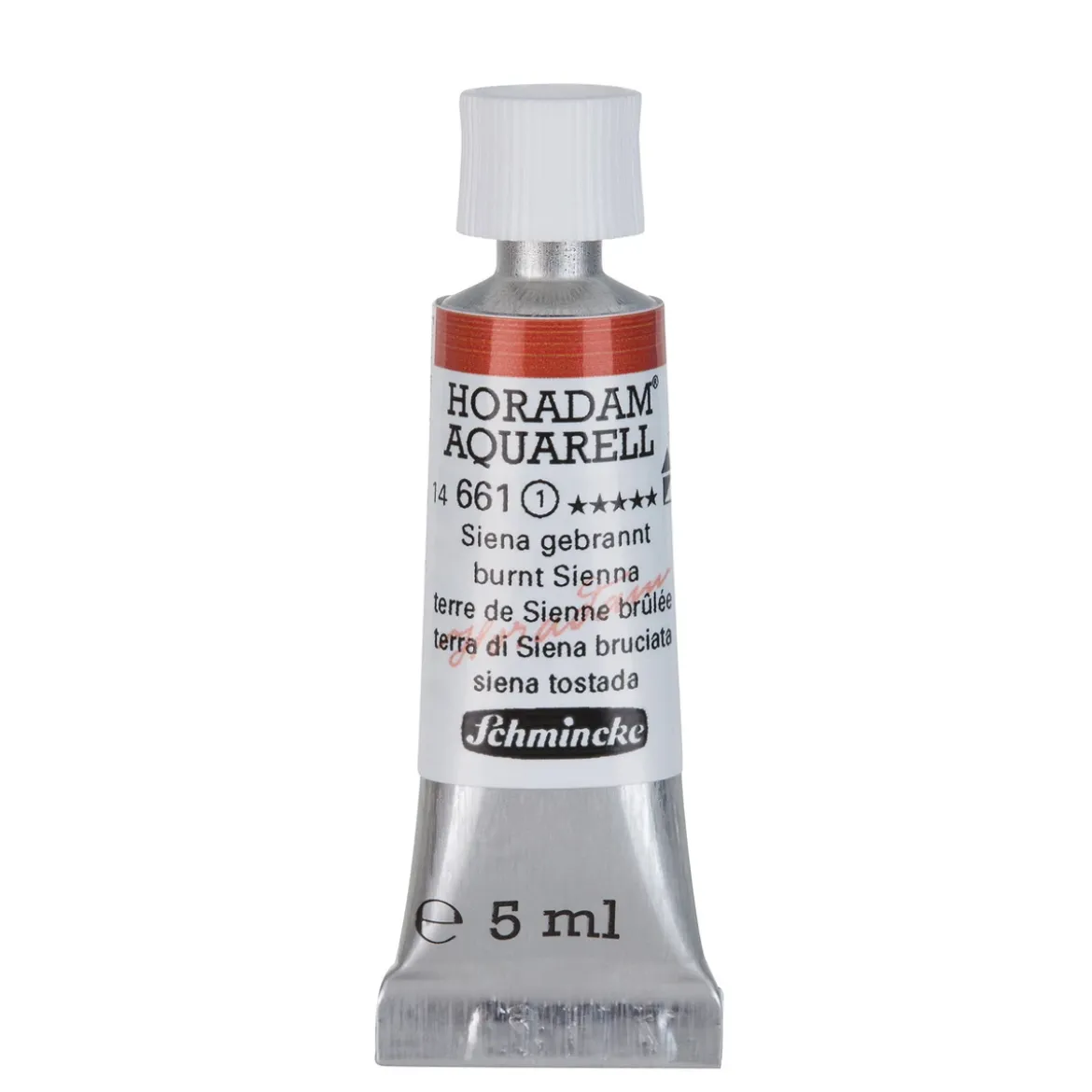 Schmincke Horadam akvarellfärg 5 ml – Burnt sienna 661