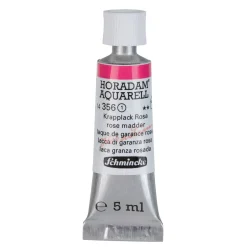Schmincke Horadam akvarellfärg 5 ml – Rose madder 356