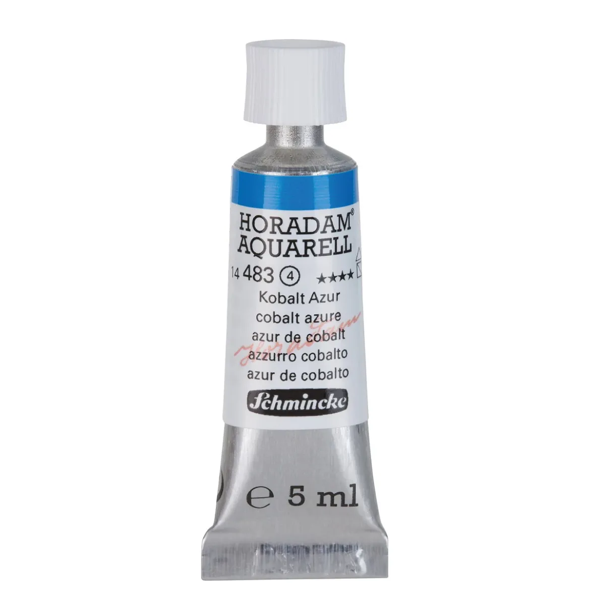 Schmincke Horadam akvarellfärg 5 ml – Cobalt azure 483