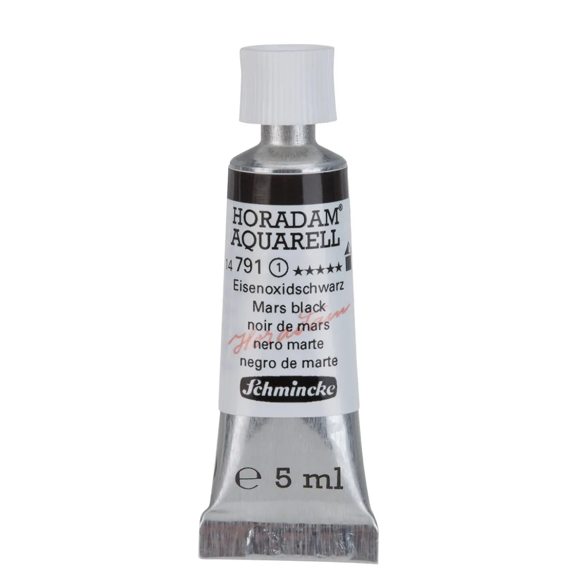 Schmincke Horadam akvarellfärg 5 ml – Mars black 791