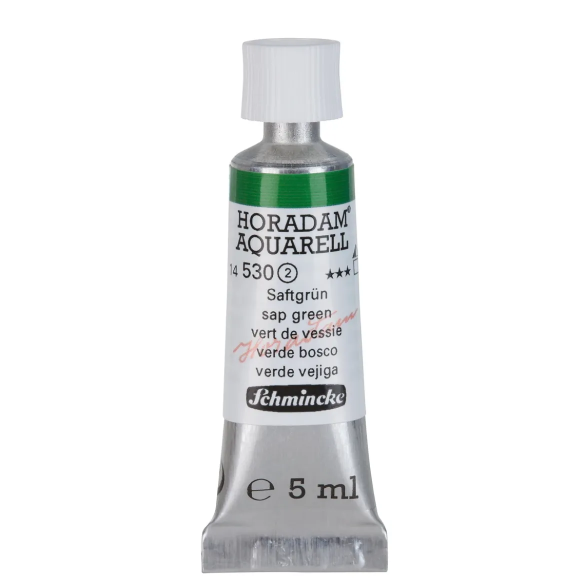 Schmincke Horadam akvarellfärg 5 ml – Sap green 530