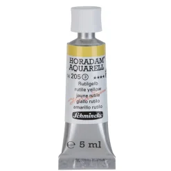 Schmincke Horadam akvarellfärg 5 ml – Rutile yellow 205
