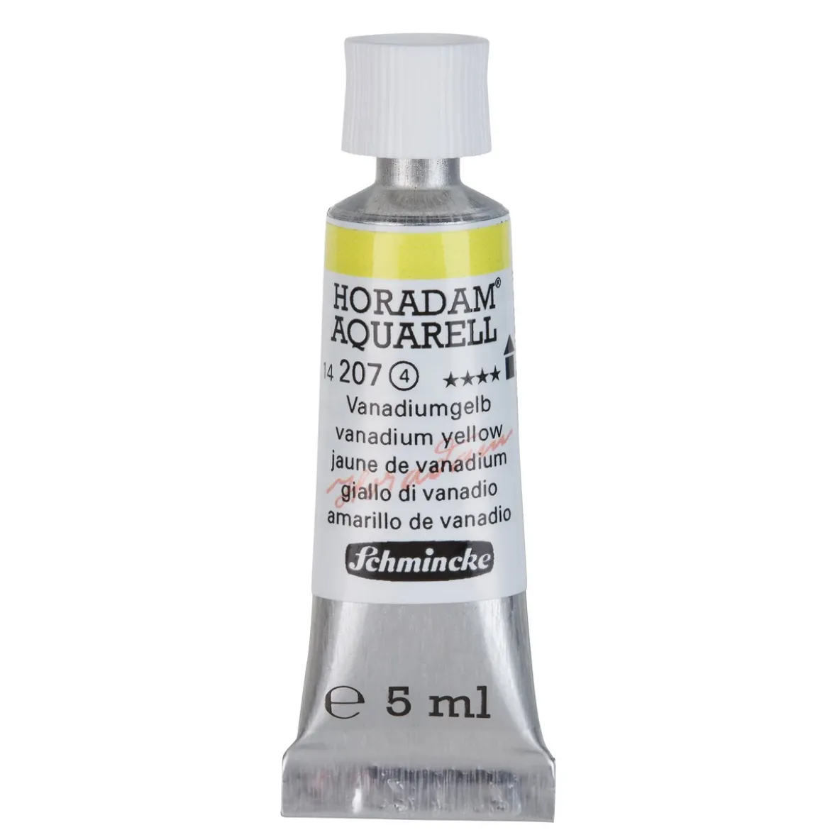 Schmincke Horadam akvarellfärg 5 ml – Vanadium yellow 207