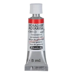 Schmincke Horadam akvarellfärg 5 ml – Geranium red 341