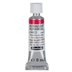 Schmincke Horadam akvarellfärg 5 ml – Ruby red deep 346