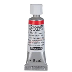 Schmincke Horadam akvarellfärg 5 ml – Cadmium red light 349