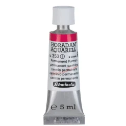 Schmincke Horadam akvarellfärg 5 ml – Permanent carmine 353