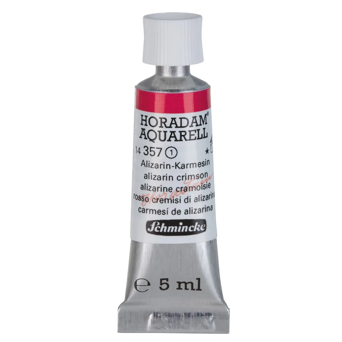 Schmincke Horadam akvarellfärg 5 ml – Alizarin crimson 357
