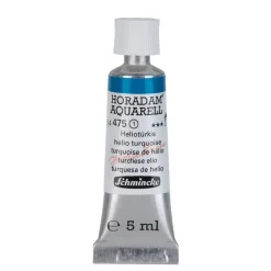 Schmincke Horadam akvarellfärg 5 ml – Helio turquoise 475