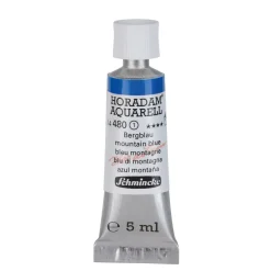 Schmincke Horadam akvarellfärg 5 ml – Mountain blue 480