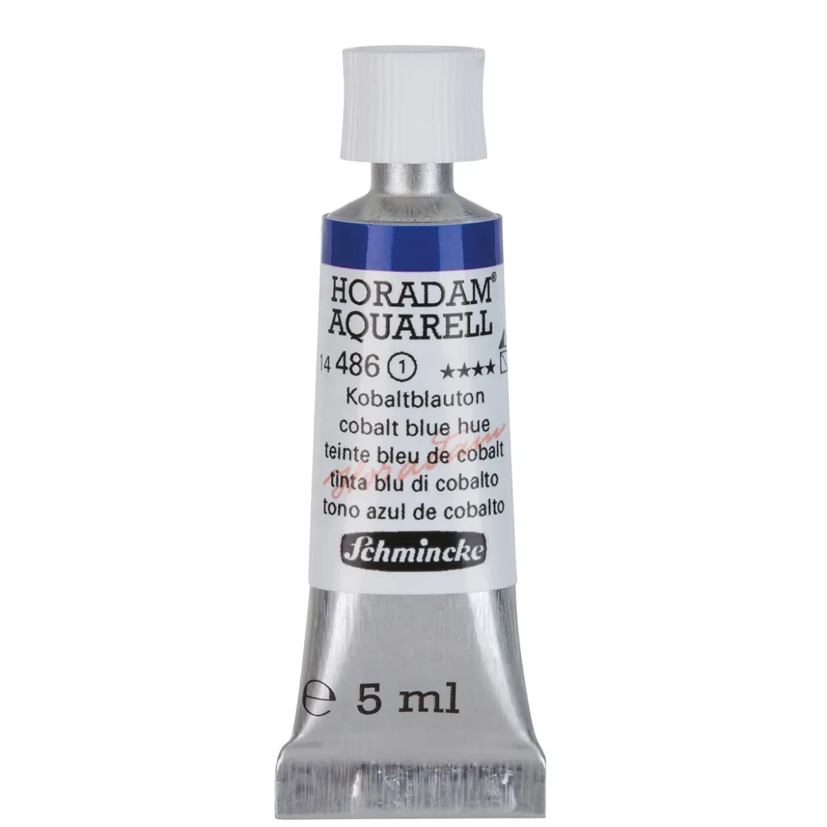 Schmincke Horadam akvarellfärg 5 ml – Cobalt blue hue 486